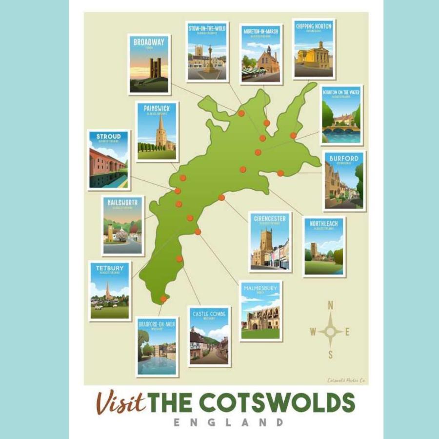 Large Stylish Luxury Cotswold Cottage - Ideal For Families, W/ Ev Charging Andoversford Exteriör bild